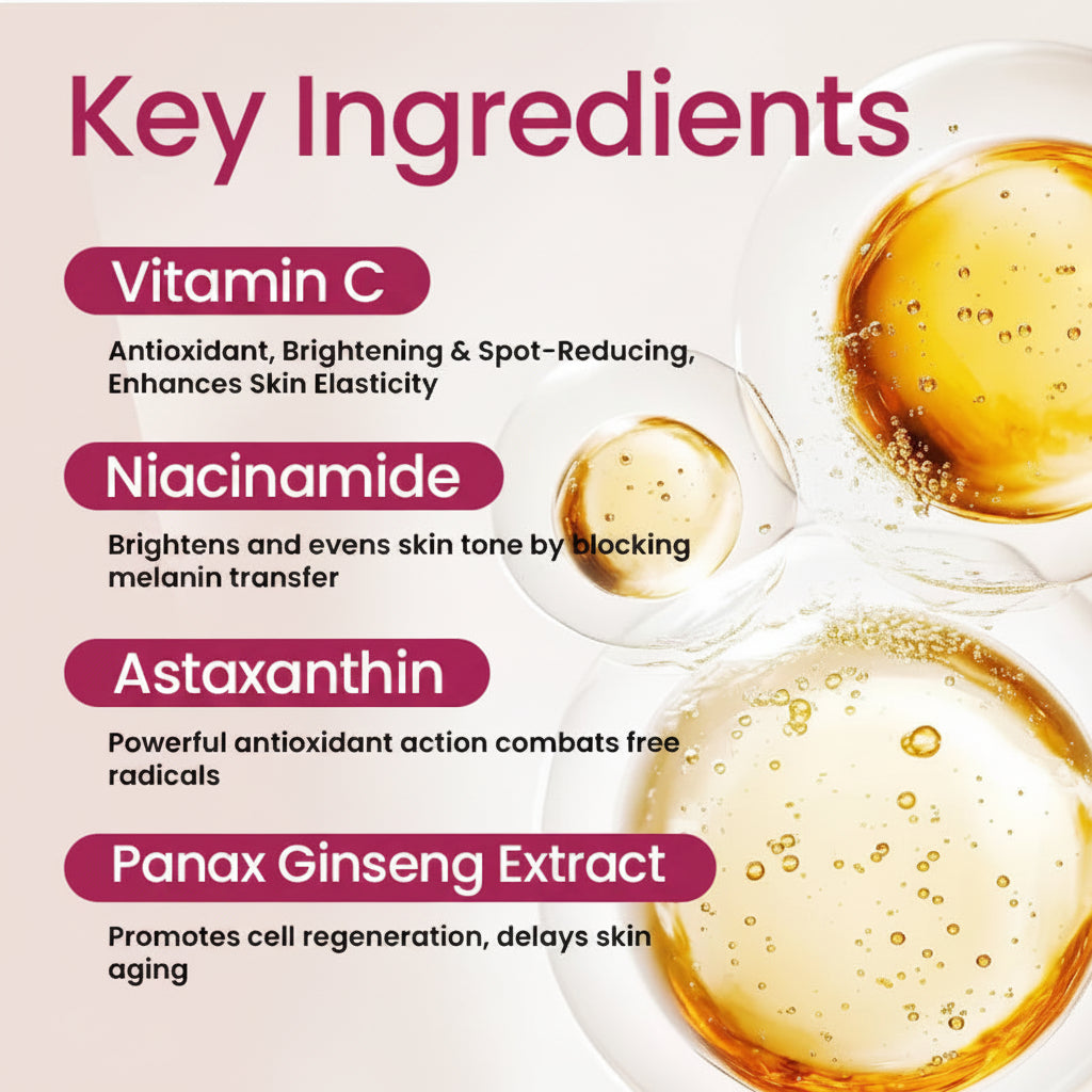 Natural VitaminC Cleanser All Face Wash 150ml Deep Cleans Dissolves Grease Brightens Skin Good With Hyaluronic acid
